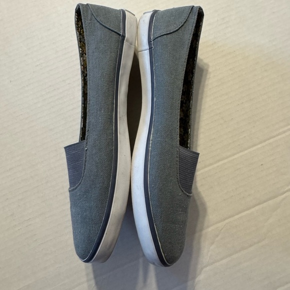 Daniel Green Light Blue Cotton Slip On Driving Shoe Sneaker Womens 8.5 - Picture 3 of 8